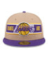 Men's Tan/Purple Los Angeles Lakers 2024 NBA Draft 59FIFTY Fitted Hat Tan, Purple, 7 3/8 - фото #3