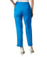 Фото #2 товара Petite Linen-Blend Mid Rise Straight-Leg Zip-Front Pants