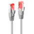 Фото #2 товара Lindy 0.5m Cat.6 S/FTP Cable - Grey - 0.5 m - Cat6 - S/FTP (S-STP) - RJ-45 - RJ-45