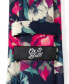 Фото #4 товара Men's Painted Floral Silk Tie