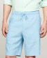 ფოტო #1 პროდუქტის Men's Harlem Regular-Fit 10" Drawstring Shorts