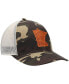 Фото #5 товара Men's Camo Minnesota Icon Woodland State Patch Trucker Snapback Hat