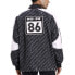 Puma Bmw M Motorsport Street Logo Full Zip Jacket Mens Black Casual Athletic Out