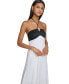 ფოტო #3 პროდუქტის Women's Colorblocked Halter Midi Dress