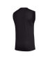 Men's Black Nebraska Huskers Sideline AEROREADY Pregame Tank Top