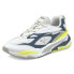Фото #2 товара Puma RsFast Lace Up Mens White Sneakers Casual Shoes 38056207