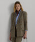 ფოტო #1 პროდუქტის Women's Glen Check Blazer