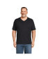 Фото #1 товара Men's Big & Tall Super-T Short Sleeve V-Neck T-Shirt