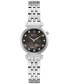 ფოტო #1 პროდუქტის Women's Classic Regatta Diamond-Accent Stainless Steel Bracelet Watch 24mm