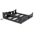 Фото #4 товара StarTech.com 3.5in Hard Drive to 5.25in Front Bay Bracket Adapter~3.5" to 5.25" Front Bay Mounting Bracket - 13.3 cm (5.25") - Bezel panel - 3.5" - Black - Plastic - 133.4 mm