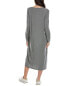 Eileen Fisher Jewel Neck Midi T-Shirt Dress Women's