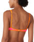 Фото #2 товара Women's U-Wire Contrast-Trim Bikini Top
