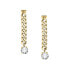 Beautiful gold-plated earrings with Poetica SAUZ08 crystals