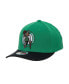 Men's Kelly Green, Black Boston Celtics MVP Team Two-Tone 2.0 Stretch-Snapback Hat Kelly Green, Black - фото #1