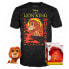 FUNKO POP And Short Sleeve T-Shirt The Lion King Mufasa