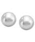 Pearl Earrings, 14k Gold Cultured Freshwater Pearl Stud Earrings (9mm)