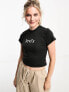 Фото #1 товара Levi's perfect t-shirt with small serif logo in black