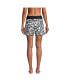 Фото #2 товара Women's 5" Quick Dry Elastic Waist Board Shorts Swim Cover-up Shorts with Panty Print