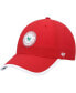 Фото #1 товара Men's Scarlet Ohio State Buckeyes Microburst Team Clean Up Adjustable Hat