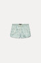 FIGURATIVE PRINT SHORTS