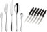 Фото #1 товара ZWILLING 1000772 Cutlery Set, 60 Pieces, for 12 People & 1002672 Knife Set, 6 Pieces, Kitchen Knife, Blade Length: 12 cm, Stainless Special Steel/Plastic Handle, Twin Grip, Black