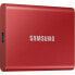 Фото #2 товара SAMSUNG externe SSD T7 USB Typ C Farbe rot 2 TB
