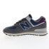 Фото #14 товара New Balance 574 U574KGN Mens Gray Suede Lace Up Lifestyle Sneakers Shoes