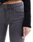 Фото #5 товара ONLY Royal regular waist skinny jeans in grey denim