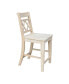 Canyon Collection Counter Height Double X-Back Stool