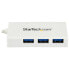 Фото #6 товара StarTech.com 4-Port USB-C Hub - USB-C to 1x USB-C and 3x USB-A - USB 3.0 Hub - White - USB 3.2 Gen 1 (3.1 Gen 1) Type-C - USB 3.2 Gen 1 (3.1 Gen 1) Type-A - USB 3.2 Gen 1 (3.1 Gen 1) Type-C - 5000 Mbit/s - White - Plastic - Power
