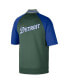 Men's Green Detroit Pistons 2022/23 City Edition Showtime Raglan Short Sleeve Full-Snap Jacket