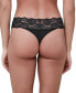 Фото #3 товара Women's Goddess Lace Trim Thong