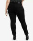 Фото #2 товара Levi's 311 Shapping Skinny Women's Black Jeans Stretch Plus Size 24W NEW