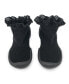 Фото #1 товара Baby Girls First Walk Sock Shoes Lace trim - Black