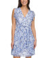 Фото #4 товара Платье Tommy Hilfiger женское с поясом из шифона с цветочным узором