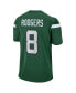 Men's Aaron Rodgers Gotham Green New York Jets Game Jersey