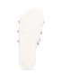 ფოტო #5 პროდუქტის Women's Slim H Band Stud Sandals