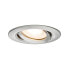 PAULMANN 928.99 - Recessed lighting spot - GU10 - 1 bulb(s) - 2700 K - 460 lm - Metallic
