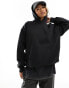 The Couture Club relaxed emblem hoodie in black