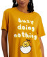 ფოტო #3 პროდუქტის Juniors’ Gudetama Busy Doing Nothing T-Shirt