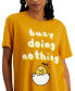 Фото #3 товара Juniors’ Gudetama Busy Doing Nothing T-Shirt