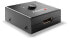 Фото #1 товара Lindy 2 Port HDMI 18G Bi-Directional Switch - HDMI - Metal - Black - 60 Hz - 18 Gbit/s - 3840 x 2160 pixels