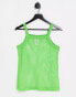 COLLUSION square neck vest in green