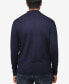 Men's Basice Mock Neck Midweight Pullover Sweater