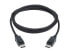 Фото #4 товара Tripp Lite DisplayPort 1.4 Cable with Latching Connectors 8K M/M Black 6 ft.