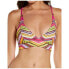 BECCA Farah Jessica 285224 Reversible Bikini Rope Ties Top Multi Size Medium