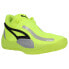 Фото #2 товара Puma Rise Nitro Basketball Mens Yellow Sneakers Athletic Shoes 37701205