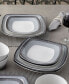 Фото #11 товара Colorscapes Layers 12 Piece Square Dinnerware Set