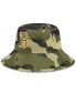 Фото #2 товара Men's Camo Boston Red Sox 2022 Armed Forces Day Bucket Hat