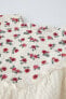 Фото #4 товара Блуза из рельефной ткани с цветочным принтом ZARA